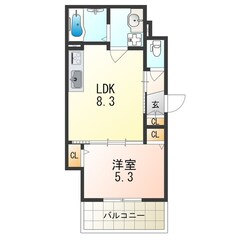 西三荘駅 徒歩3分 2階の物件間取画像